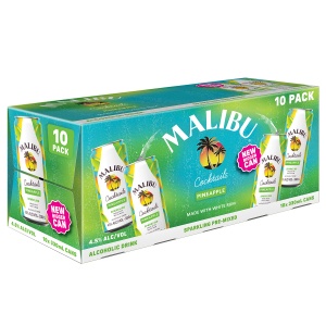 Picture of Malibu Pineapple 10pk Cans 330ml